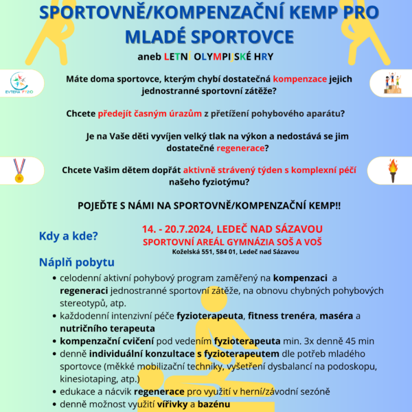 SPORTOVNĚ/KOMPENZAČNÍ KEMPY